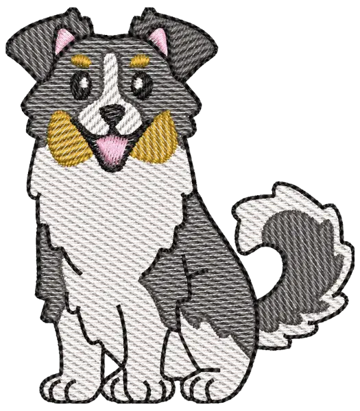 Matriz de Bordado  Australian Shepherd